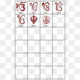 Sikh Symbol, HD Png Download - indian wedding card symbols png