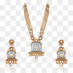 Mihrab Gold Xx - Necklace, HD Png Download - indian gold jewellery necklace sets png
