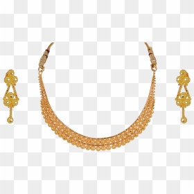 Gold Necklace Design Latest, HD Png Download - png jewellers necklace designs