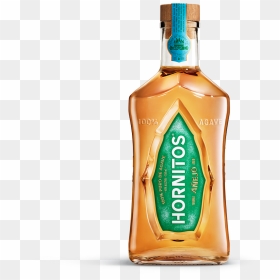 Bottle Anejo Standing - Tequila Hornitos Plata, HD Png Download - tequila png