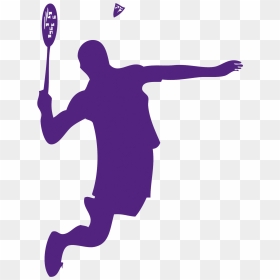 Badminton Free Download Png - Transparent Background Badminton Logo Png, Png Download - badminton player png