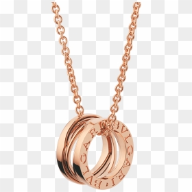 Bvlgari Rose Gold Necklace, HD Png Download - png jewellers necklace designs