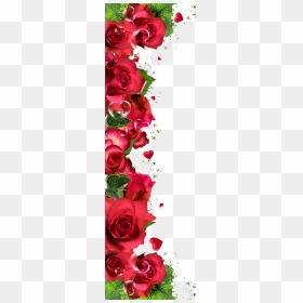 Wallpaper Patterns, Wallpaper Backgrounds, Iphone Wallpapers, - Valentines Day Border Transparent, HD Png Download - rose flower design border png