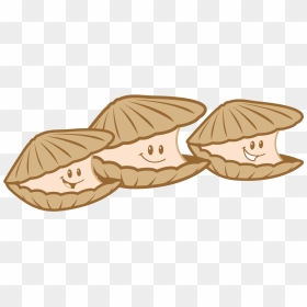 Clam Clipart Happy - Baby Clam Clipart, HD Png Download - clam png