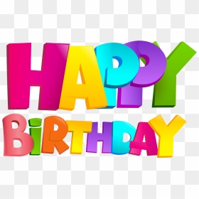Thumb Image - Png Transparent Background Happy Birthday Png, Png Download - happy birthday png images 3d