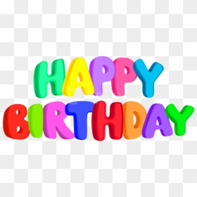 Free Png Download Happy Birthday Text Png Images Background - Transparent Png Download Happy Birthday Logo Hd Png, Png Download - happy birthday background png images