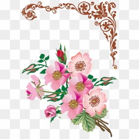 Floral Design Flower, HD Png Download - floral design png file