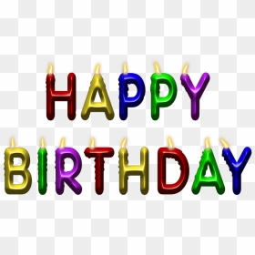Birthday Candles Png Image With Transparent Background - It's My Birthday Clipart, Png Download - happy birthday background png images
