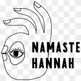 Namaste Hand Png Clipart , Png Download - Drawing, Transparent Png - namaste hands clipart png
