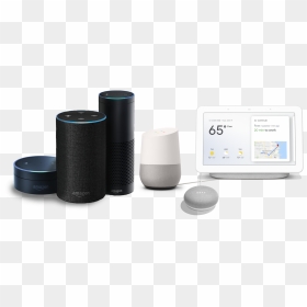 Transparent Google Home And Alexa, HD Png Download - google home png