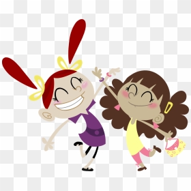 Best Friends Forever Cartoon Desktop Wallpaper Clip - Cartoon Happy Birthday Sister, HD Png Download - friends forever png