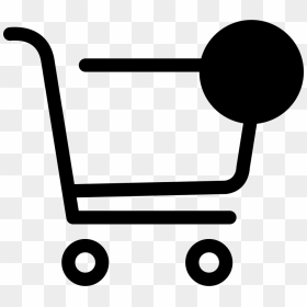Shopping Cart Number Display - Shopping Cart Icon With Number, HD Png Download - cart icon png transparent
