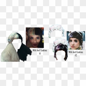 Milk And Cookies Hairs - Girl, HD Png Download - hairs png