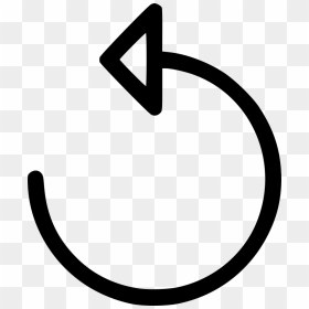 Arrow Circular Turn Rotation Rotate Svg Png Icon - Turn From Arrow Png, Transparent Png - rupee symbol 3d png