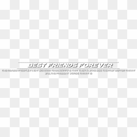 Black-and-white, HD Png Download - friends forever png