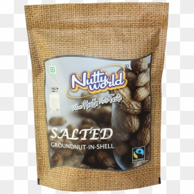 Buy Nuttyworld In-shell Salted Groundnut Online At - Walnut, HD Png Download - groundnut png