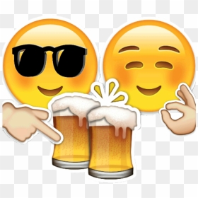 Imagenes De Tiernas, Imagenes De Amor, Tomando Cerveza, - Beer Emoji Png, Transparent Png - whatsapp smiley faces png