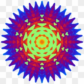 Colourful Mandala 3 Clip Arts - Новинка Пнг, HD Png Download - colourful floral design png