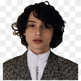 Finnwolfhard Strangerthings Mikewheeler Mike - Magazine Finn Wolfhard, HD Png Download - mike pence png