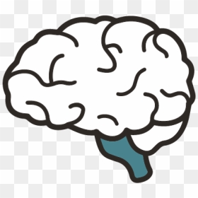 Understand-it - Simple Easy Brain Drawing, HD Png Download - it png