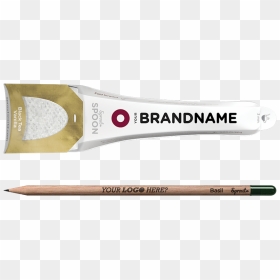 Branded Sprout Spoon And Pencil - Brush, HD Png Download - sprout png