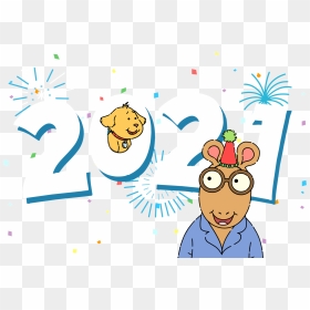 New Years Eve - Arthur 2020 Pbs, HD Png Download - arthur png