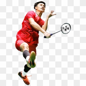 Racketlon, HD Png Download - badminton player png