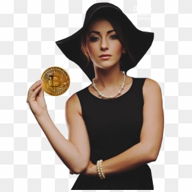 Welcome To The Ultimate Hub For Crypto News - Coin, HD Png Download - welcome girl png