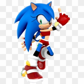 Thumb Image - Sonic The Hedgehog Sonica, HD Png Download - happy birthday png images 3d