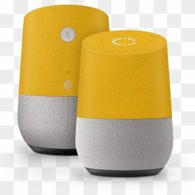 Yellow Skins/wraps For Google Home - Computer Speaker, HD Png Download - google home png