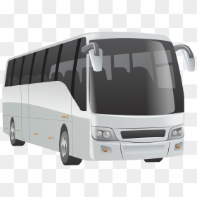 White Bus Png Clipart - Bus Png, Transparent Png - travel bus png