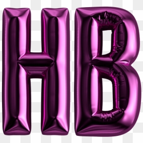Birthday Balloon Font, HD Png Download - happy birthday png images 3d