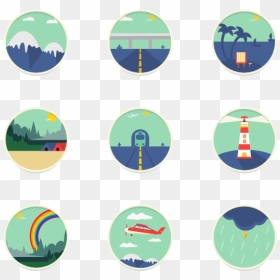 Circle, HD Png Download - scenery png