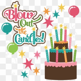 Cake Girl Cliparts - Edén Beach Club, HD Png Download - 1st birthday candle png