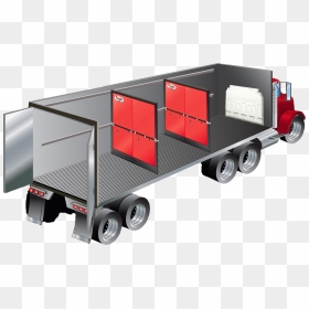 Itp Bulkheads - Bulkhead Trailer, HD Png Download - container truck png