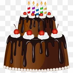 Birthday Cake With Candles Png, Transparent Png - 1st birthday candle png