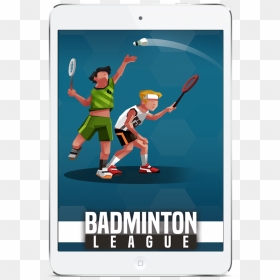Ipad Image - Soft Tennis, HD Png Download - badminton player png