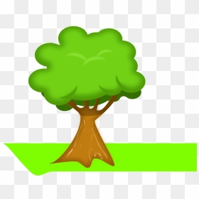 Trees And Flowers Cartoon, HD Png Download - scenery png