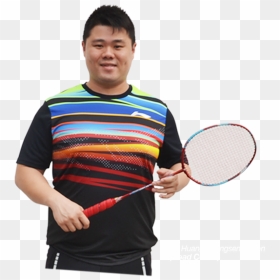 Tennis Racket, HD Png Download - badminton player png
