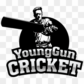 Cricket Clipart Cricket Coach - Young Guns Cricket, HD Png Download - cricket clipart png