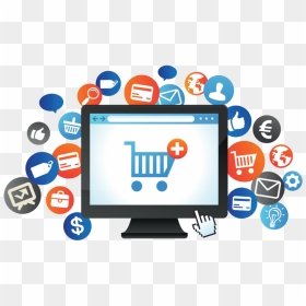 E-commerce - E Commerce Platform, HD Png Download - e commerce png