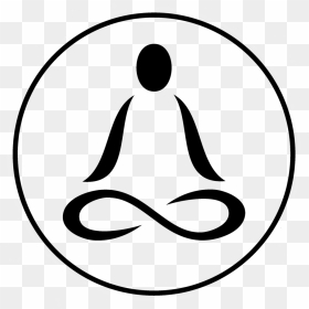 Infinite Yoga And Wellness - Circle, HD Png Download - namaste symbol png