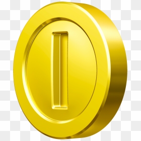 Mario Coin Png Transparent, Png Download - rupee symbol 3d png