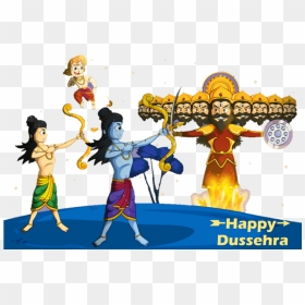 Clipart Happy Dussehra - Happy Dussehra Png, Transparent Png - dasara png