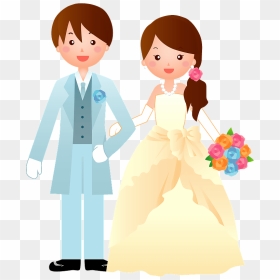 Bride Groom Wedding Clipart - Wedding, HD Png Download - wedding cliparts png