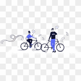 Hybrid Bicycle, HD Png Download - hero bikes png