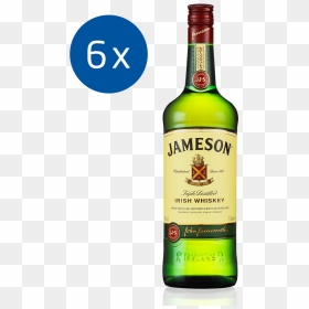 Jameson Irish Whiskey Distilled Beverage Scotch Whisky - Jameson Whiskey, HD Png Download - whiskey bottle png