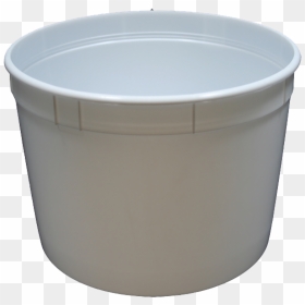 Bucket Transparent Clear Pvc - Flowerpot, HD Png Download - plastic bucket png