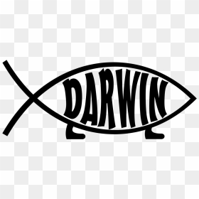 Darwin Fish - Darwinism Symbol, HD Png Download - fish png images