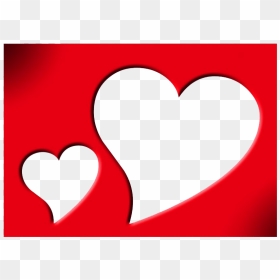 Heart Valentine Frame Png Free Download - Heart Frame Transparent Background, Png Download - love symbol images png